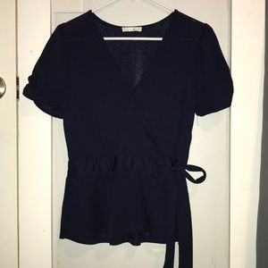 Navy Blue Top